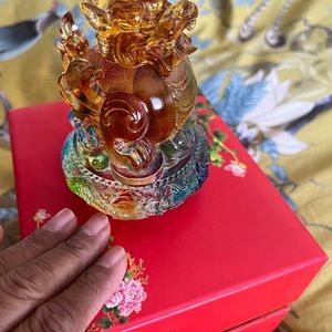 Rare Crystal Fu Dog - Kalifano